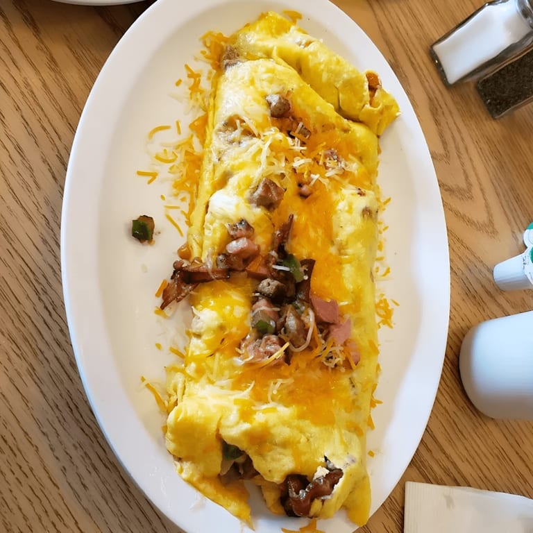 The Big Hen Omelette