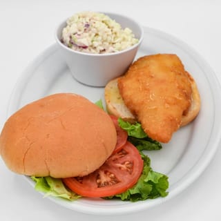Deep-Fried Cod Sandwich
