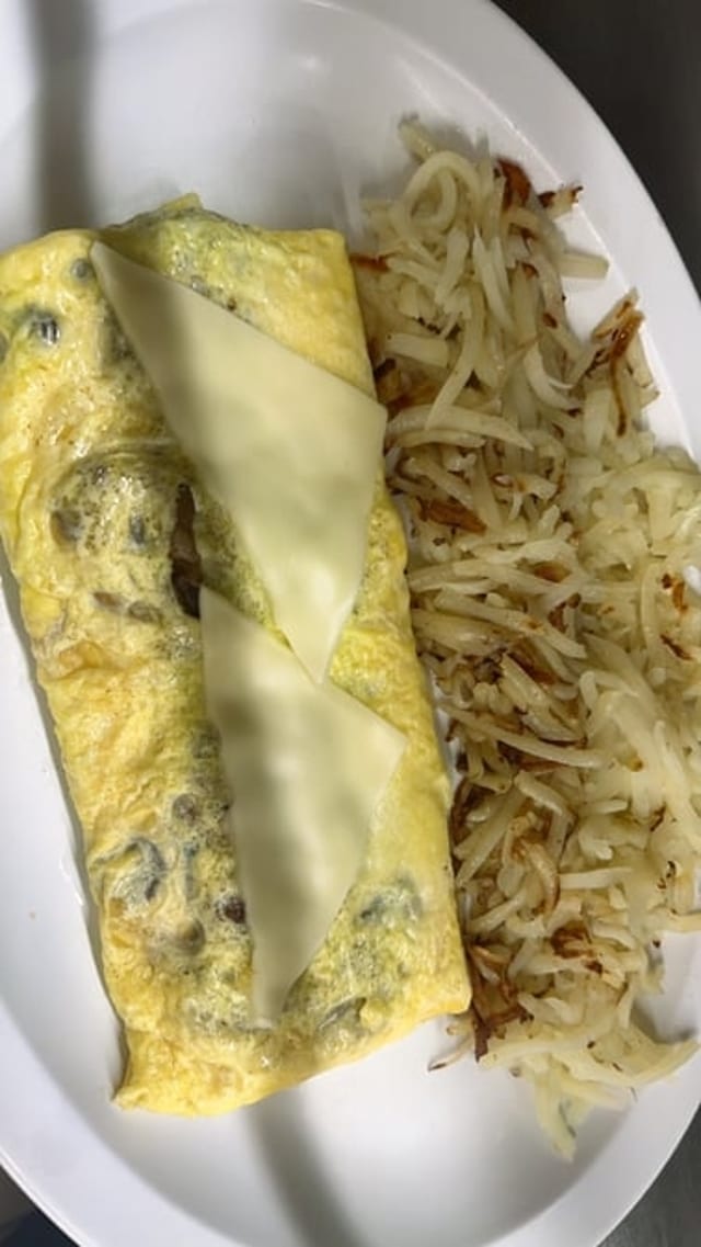 Mushroom & Swiss.