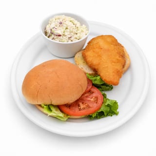 Deep-Fried Cod Sandwich