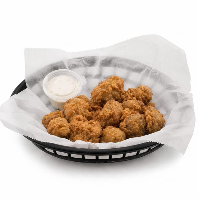 Fried Mushrooms.