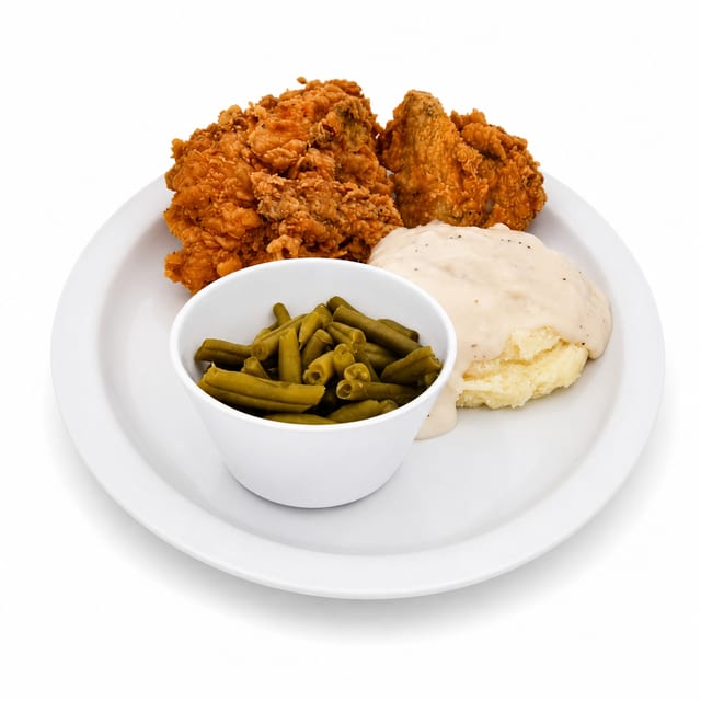 Chicken Fried Chicken Dinner.