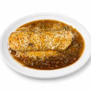 Large Breakfast Burrito with Pinto Beans
