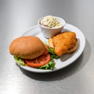 Deep-Fried Cod Sandwich
