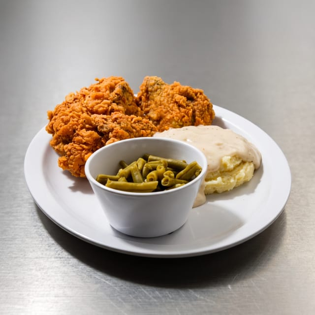Chicken Fried Chicken Dinner.