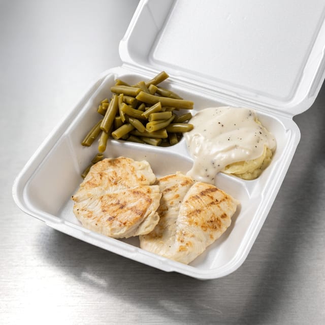 2 Grilled Chicken Breast.